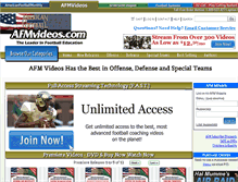 Tablet Screenshot of americanfootballmonthly.secureorderingonline.com